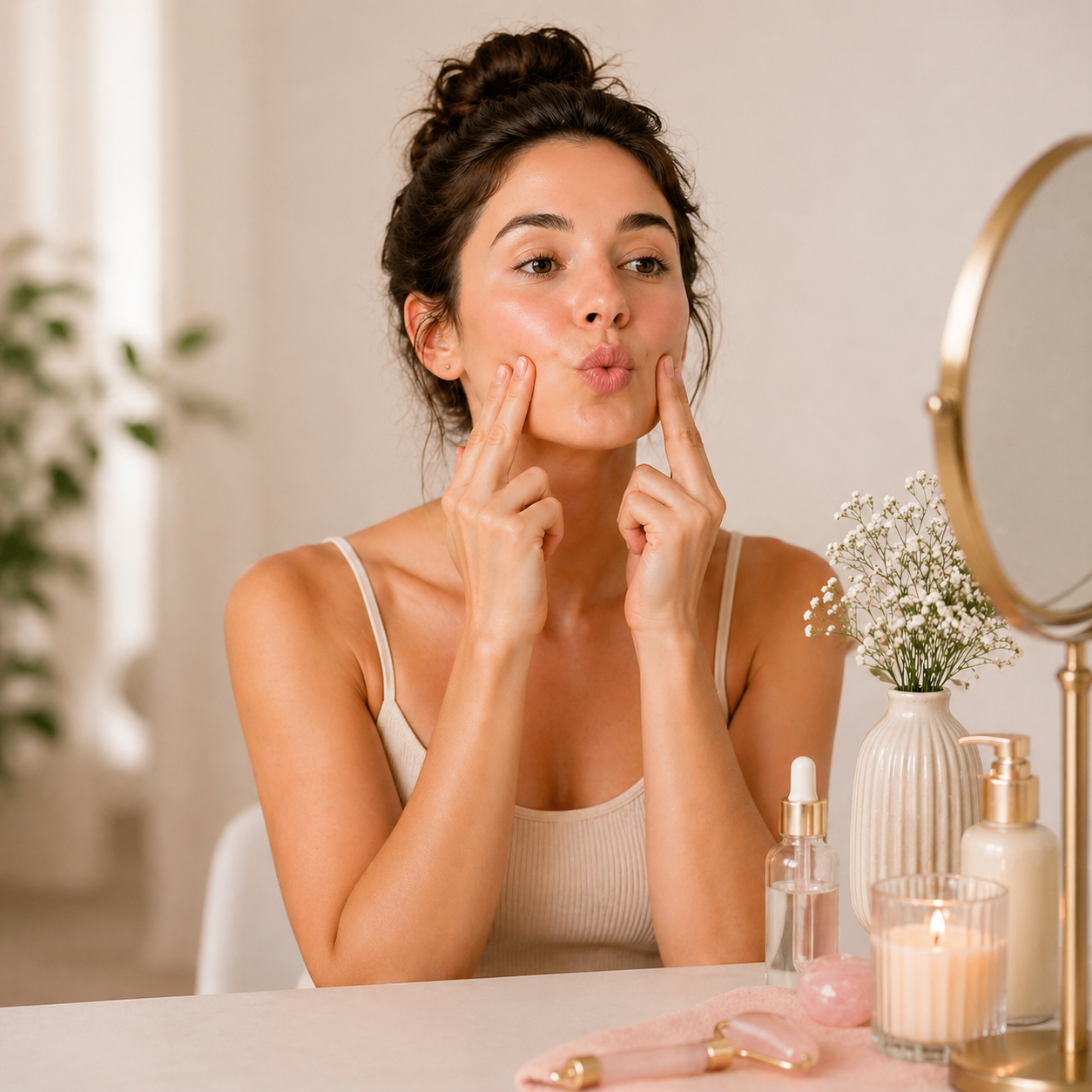 Face Exercises for Glowing Skin