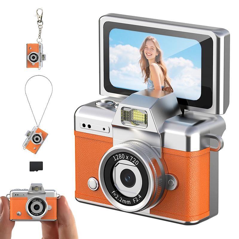 Mini Digital Camera with 1.47 in LCD Screen 1080P Feel of Old 90S Photographs, Keychain Size, Birthday Gifts,Christmas Gifts