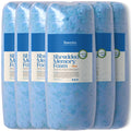 Amorstra Bean Bag Filler 30lbs Bean Bag Filling Pillow Refill Shredded Memory Foam Filling Material for Pouf Ottoman Couch Cushion Dog Bed Stuffed Animals and Art Crafts - Blue