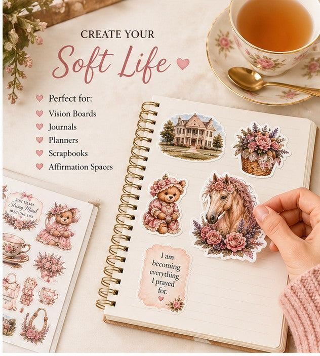 Becoming Her – Derby Dreams Sticker Set 💐