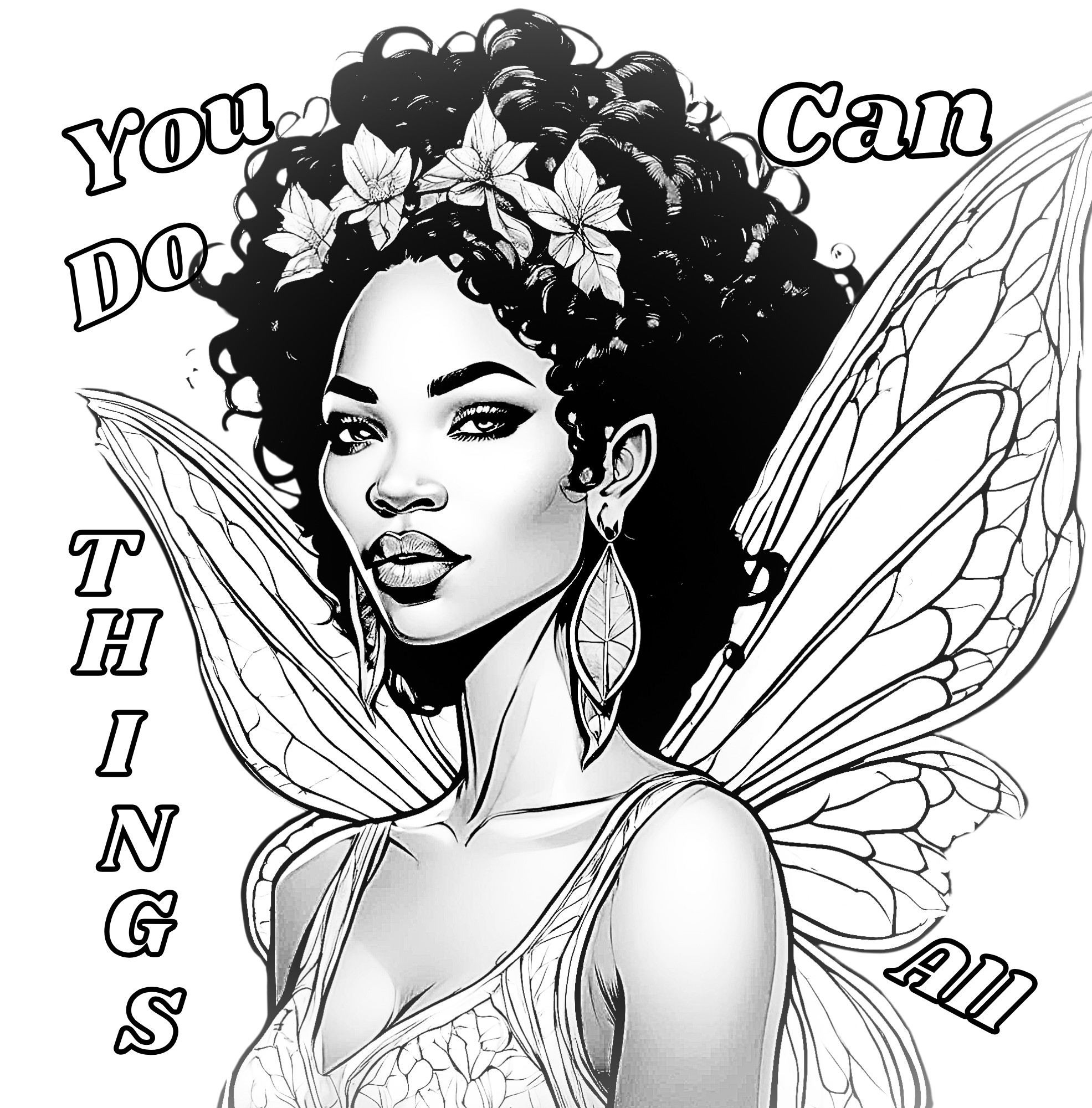 Look Within Coloring Pages 💜 Printable Self Care Coloring Book – Instant Download