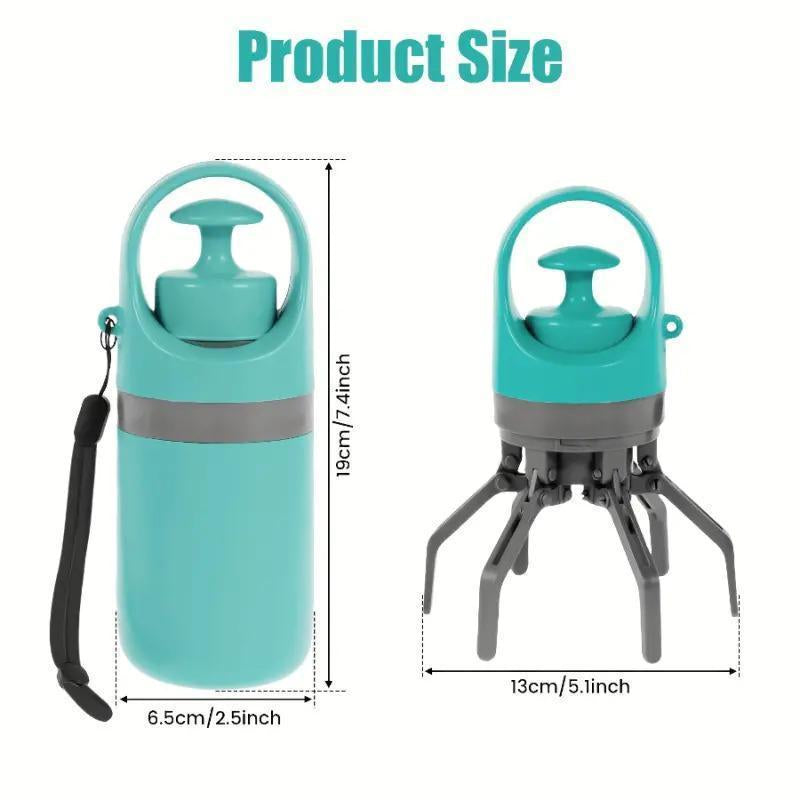 Portable Pet Poop Scooper, 1 Count Dog Waste Bag Holder, Pet Waste Bag Dispenser, Outdoor Dog Poop Scooper, Pet Supplies,Tiktokshopholidayhaul