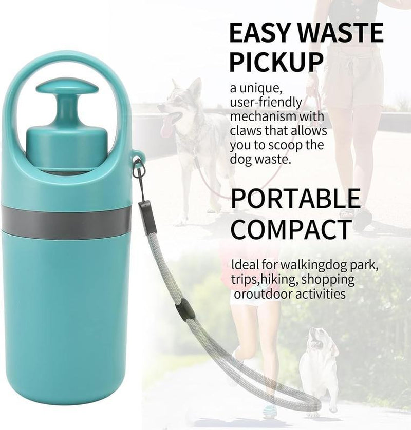Portable Pet Poop Scooper, 1 Count Dog Waste Bag Holder, Pet Waste Bag Dispenser, Outdoor Dog Poop Scooper, Pet Supplies,Tiktokshopholidayhaul
