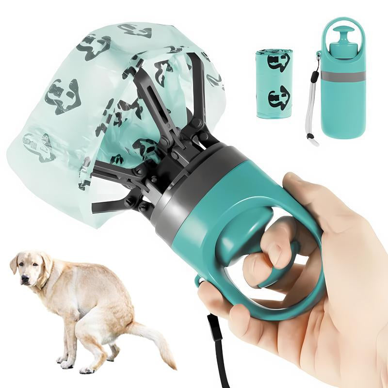 Portable Pet Poop Scooper, 1 Count Dog Waste Bag Holder, Pet Waste Bag Dispenser, Outdoor Dog Poop Scooper, Pet Supplies,Tiktokshopholidayhaul