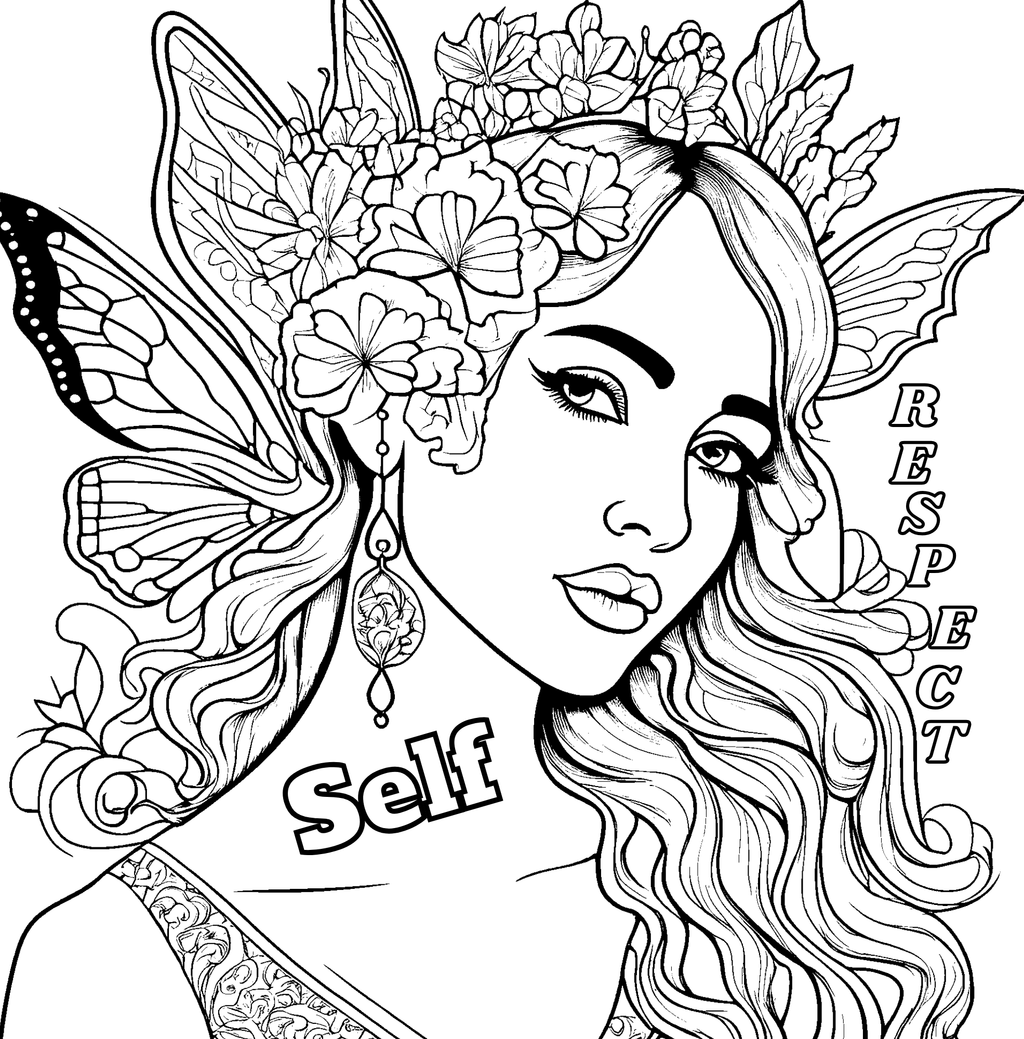 Look Within Adult Coloring Book - FREE Preview digital and printable