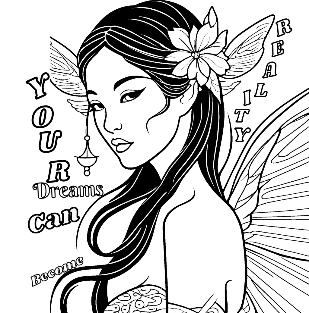 Look Within Coloring Pages 💜 Printable Self Care Coloring Book – Instant Download