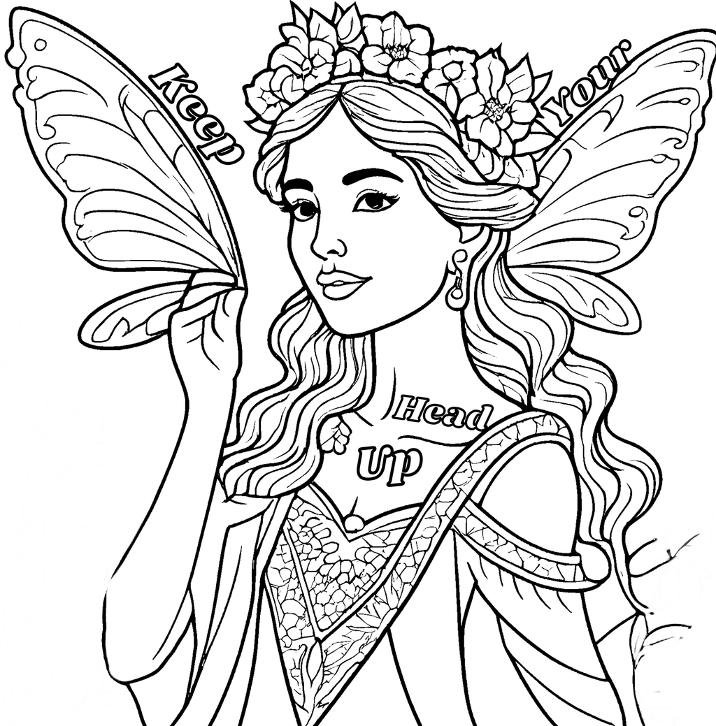 Look Within Adult Coloring Book - FREE Preview digital and printable
