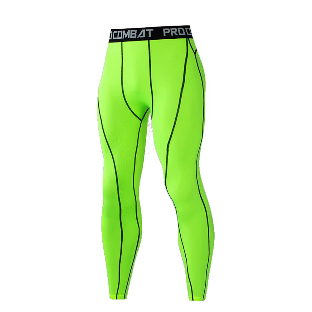 2025 New Mens Compression Pants Tights Cool Dry Leggings Sports Baselayer Running Tights Athletic Workout Active Shorts