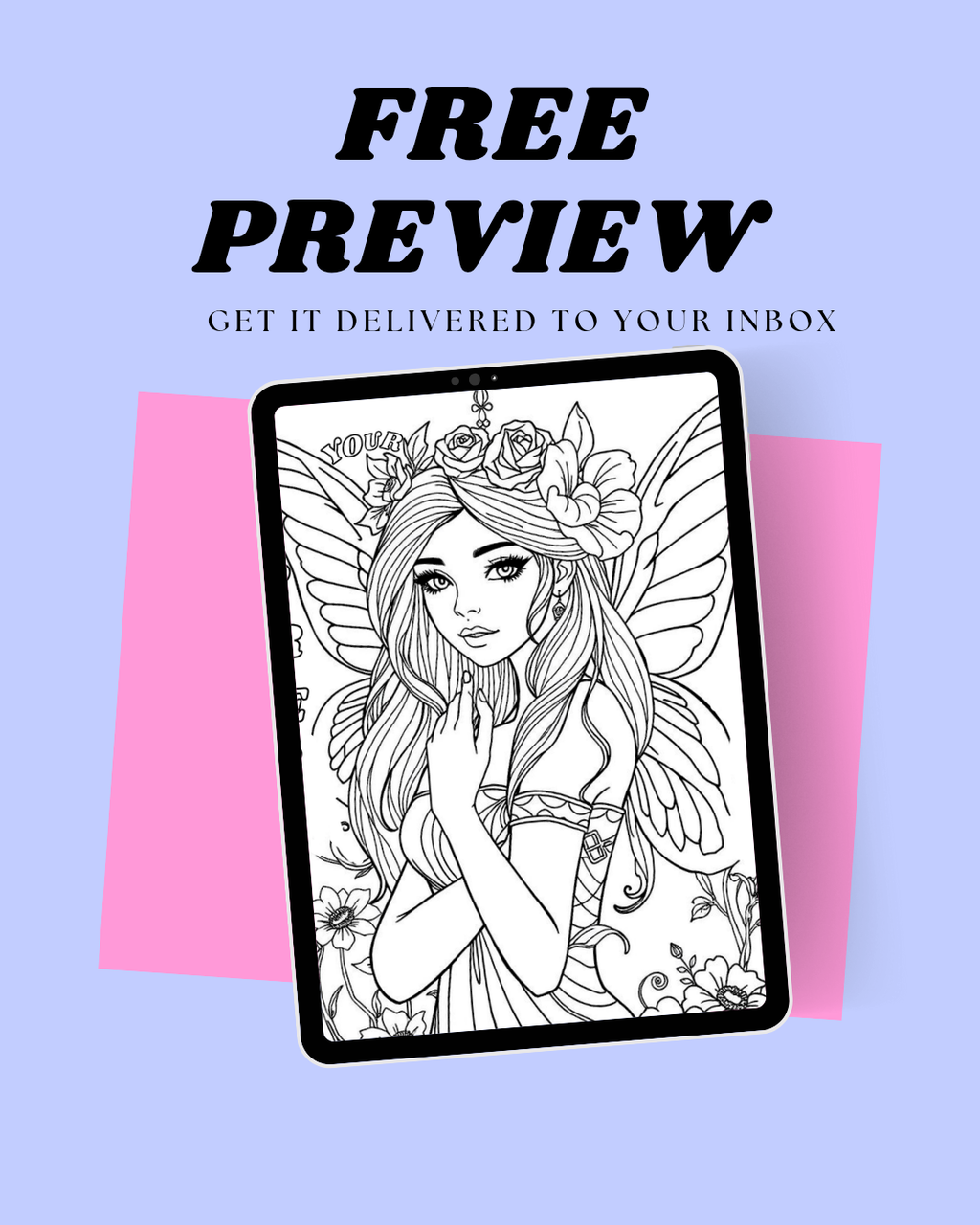 Look Within Adult Coloring Book - FREE Preview digital and printable