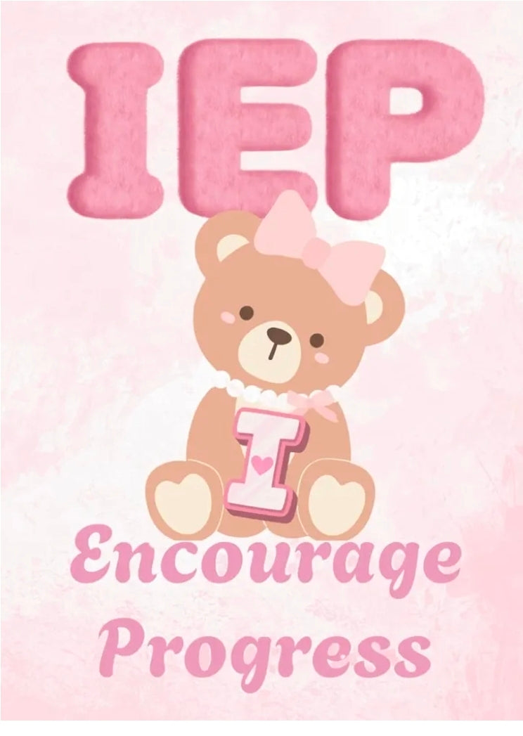 I Encourage Progress - Special Education Teacher Planner