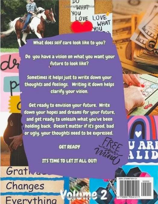 Vision Board Journal: Journaling pages to continue Exploring your vision