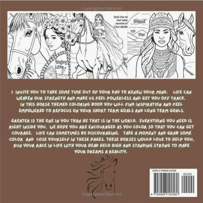 Look Within 2: It's Horsesational Inspirational Coloring Book