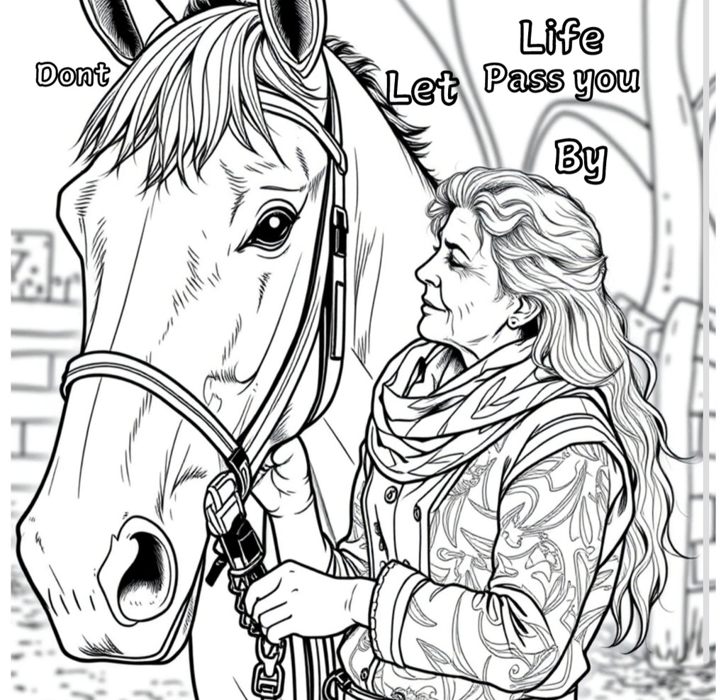 Look Within 2: It's Horsesational Inspirational Coloring Book