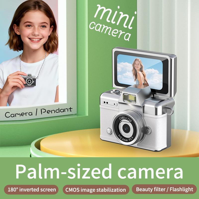 Mini Digital Camera with 1.47 in LCD Screen 1080P Feel of Old 90S Photographs, Keychain Size, Birthday Gifts,Christmas Gifts