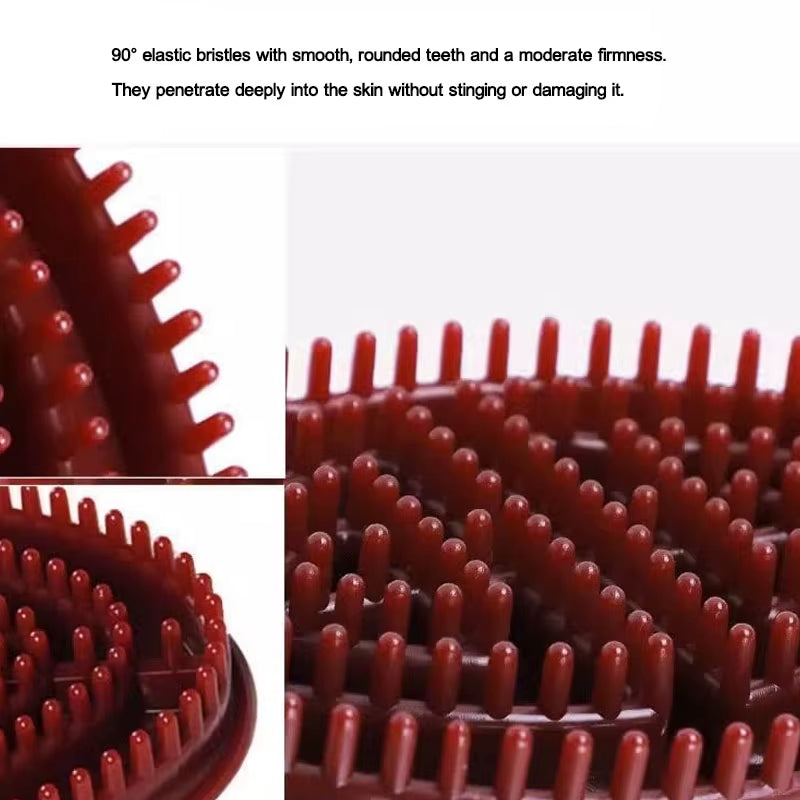 2PC Meridian Slimming Brush Manual Massager Body Massage Back Leg Relaxation Handheld Slimming Belly Artifact Massage Tool