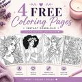Look Within Adult Coloring Book - FREE Preview digital and printable