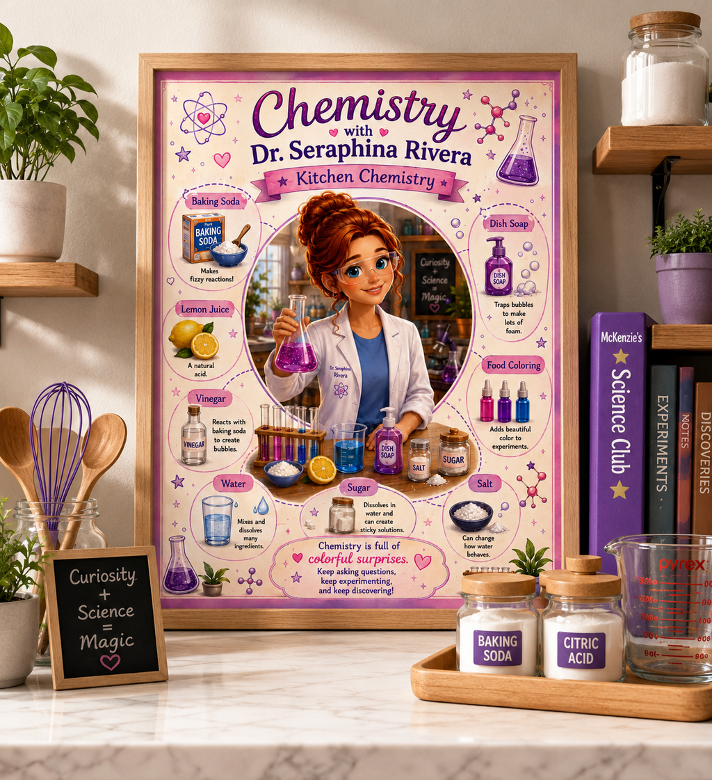 Kitchen Chemistry Learning Guide with Dr. Seraphina Rivera