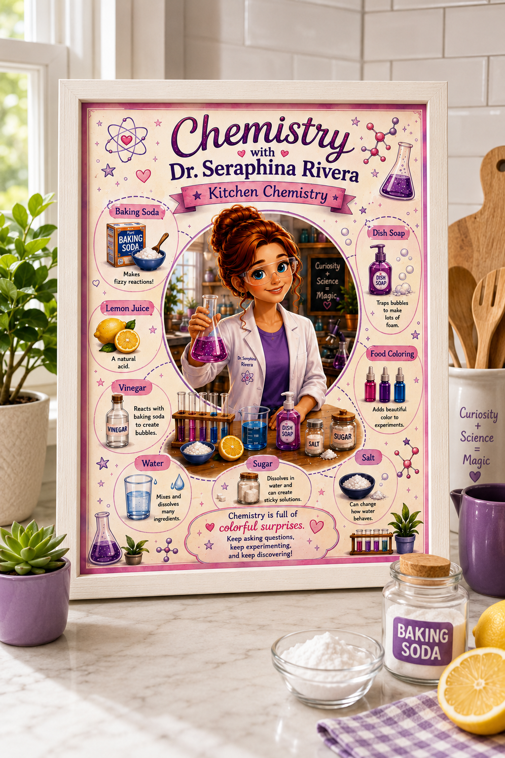 Dr. Seraphina Rivera's Beginner Chemistry Bundle | 2 Printable Learning Guides for Kids
