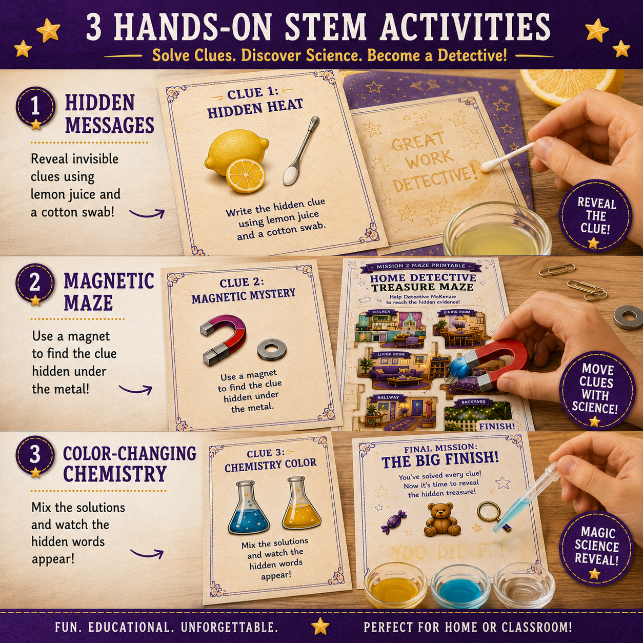 Printable STEM Adventure for Curious Kids