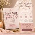 Meet Your Future Self | Soft Life Affirmation & Vision Journal | Digital Download