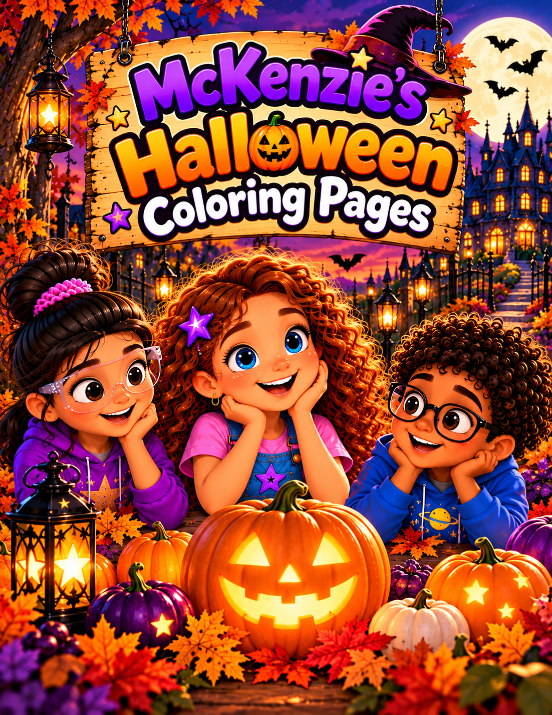 McKenzie's Halloween Coloring & Activity Pages | Printable Science Adventure PDF