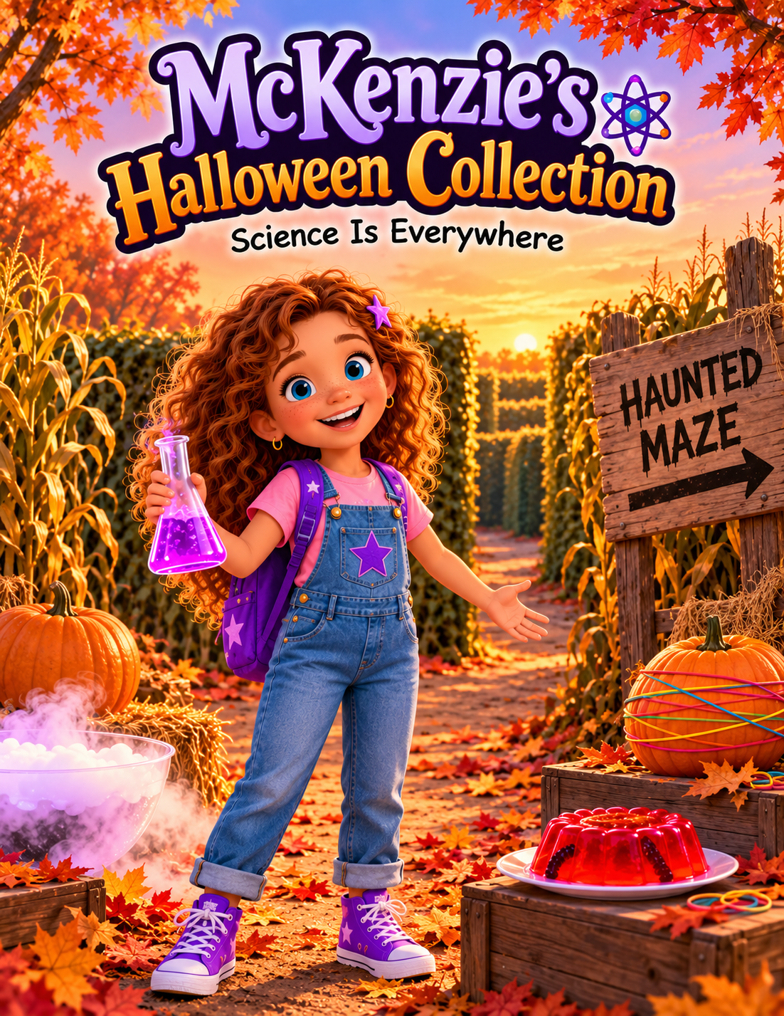 McKenzie’s Halloween Collection – McKenzie’s 1st Comic Book Adventure