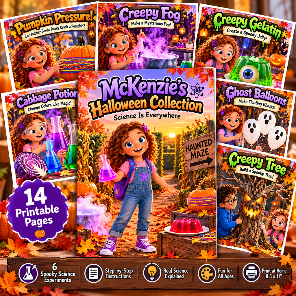 McKenzie’s Halloween Collection – McKenzie’s 1st Comic Book Adventure